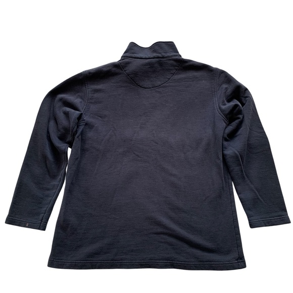 ESPRIT | Navy 1/4 Zip Pullover with Red Logo Vintage - Picture 2 of 5